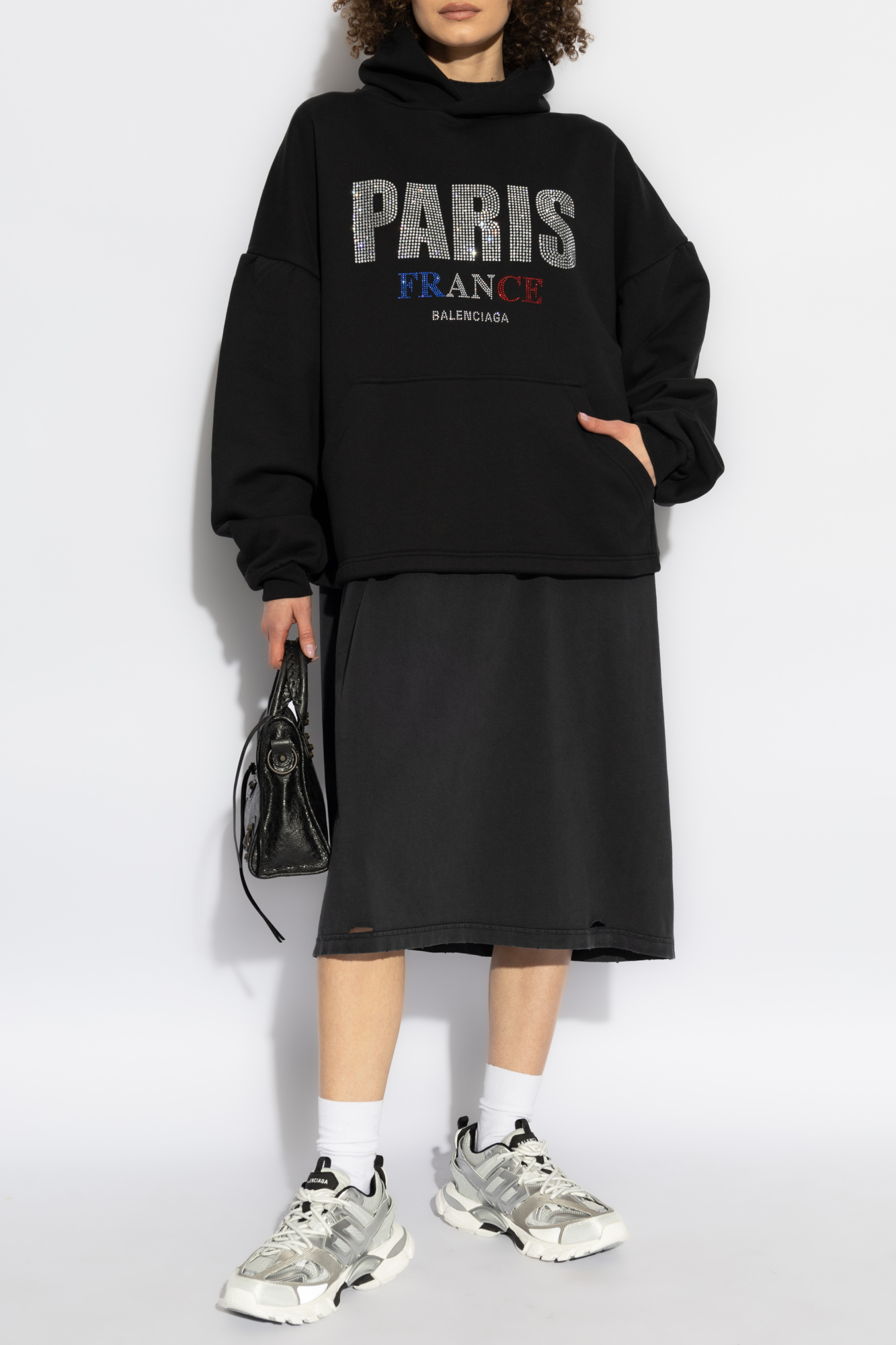 Balenciaga Sweatshirt with logo | Women's Clothing | Vitkac Balenciaga Sweatshirt with logo | Women's Clothing | Vitkac